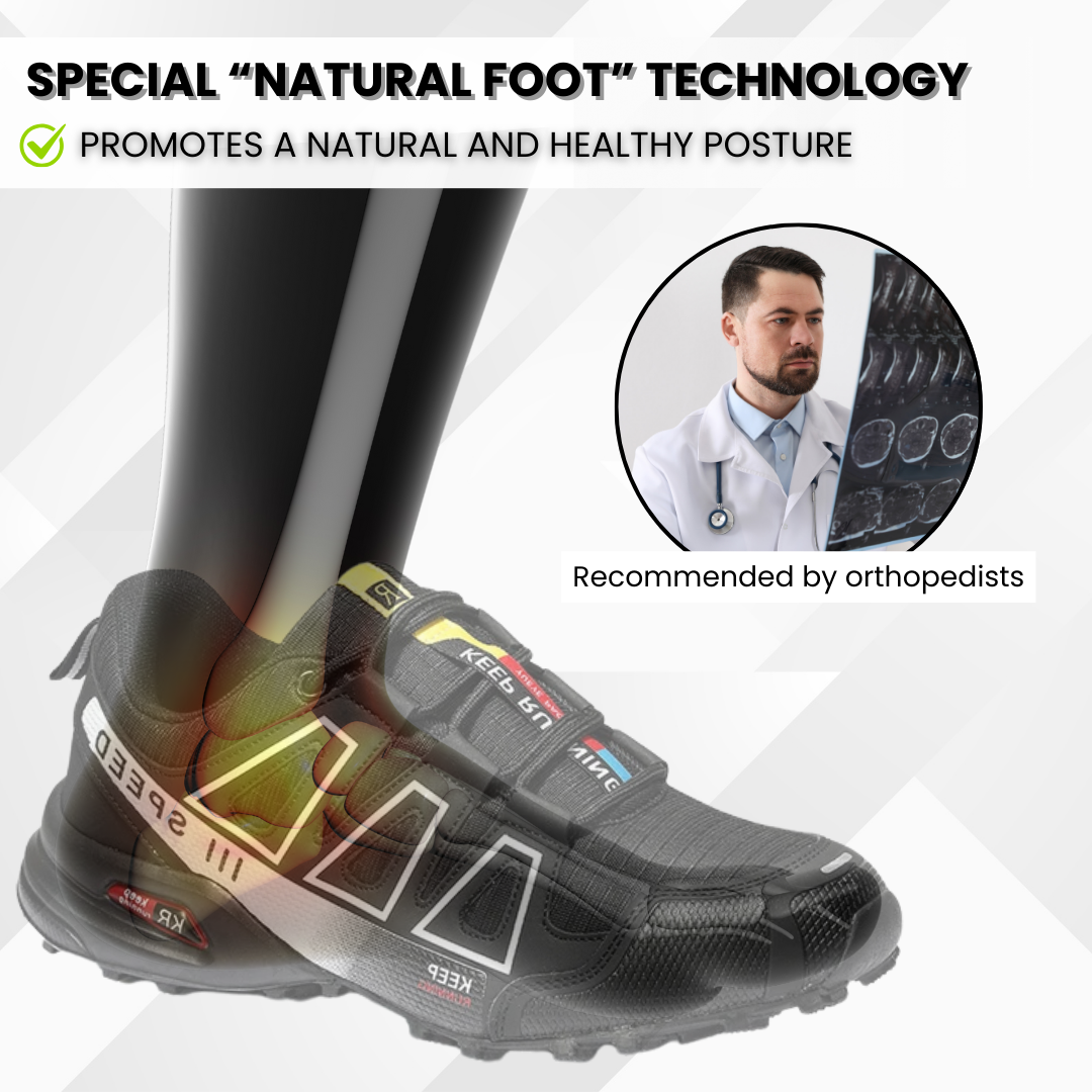 OrthoTrekking (2025) - ergonomic walking and hiking shoes for pain relief (Unisex)