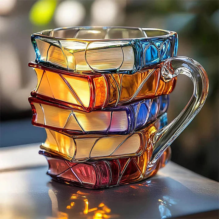 Handmade 3D book mug - Original