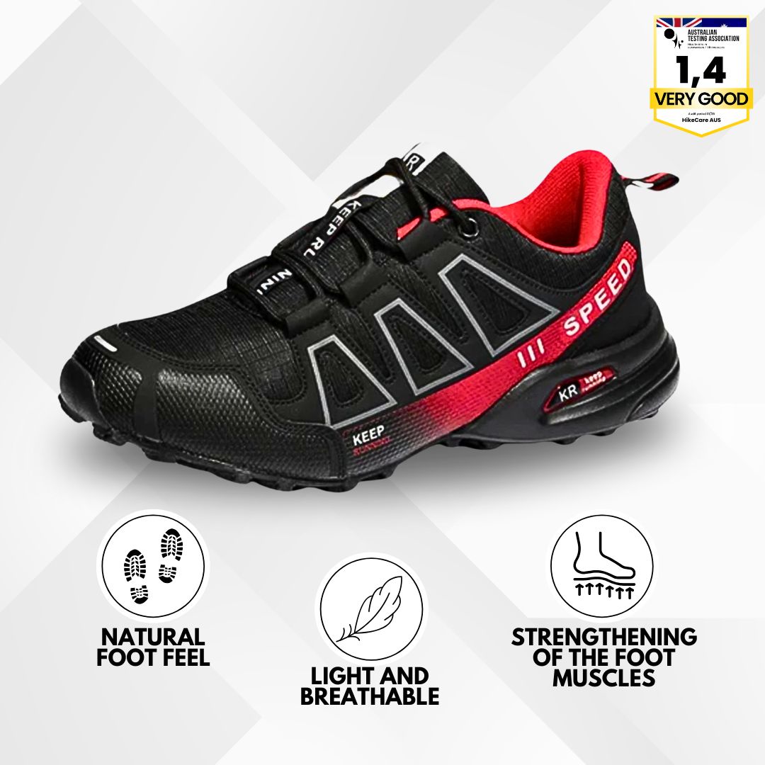 OrthoTrekking (2025) - ergonomic walking and hiking shoes for pain relief (Unisex)